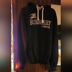 Vintage Burberry Sweatshirt Black XXL